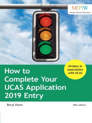 cover image of How to Complete Your UCAS Application 2019 Entry